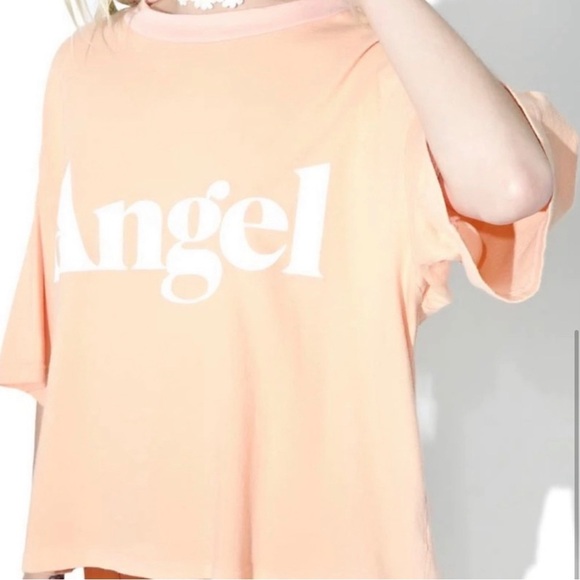 NWT DOLLS KILL * DAYDREAM NATION ANGEL TEE SIZE S/M - Picture 4 of 6